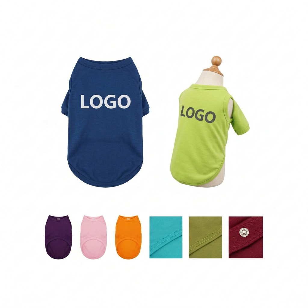 Essential Solid Color Dog T-Shirt