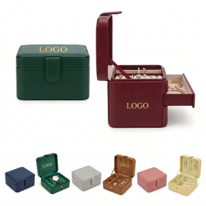 Versatile Synthetic Leather Jewelry & Watch Organizer Collection