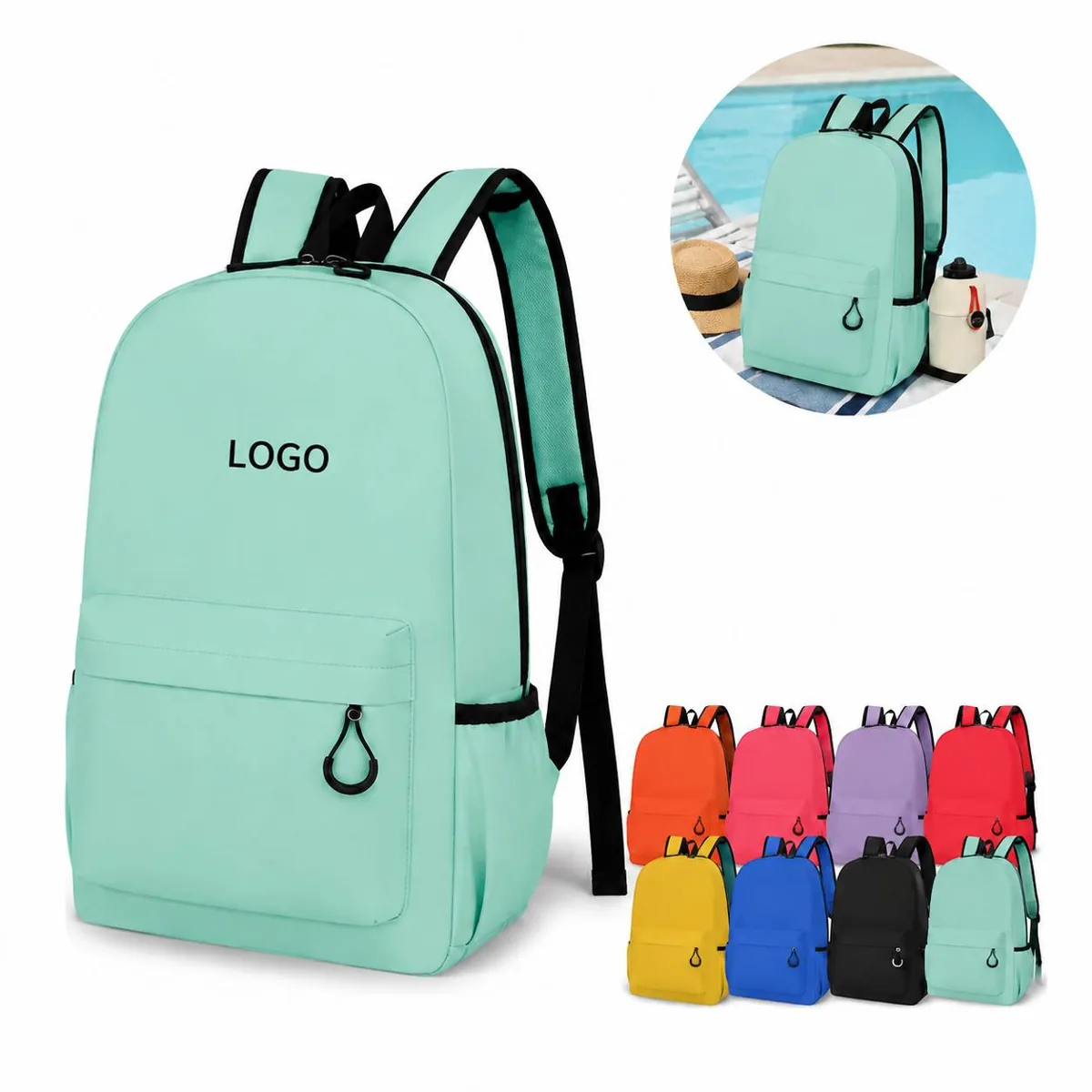 Waterproof Kids Backpack with Reflective Strips for School