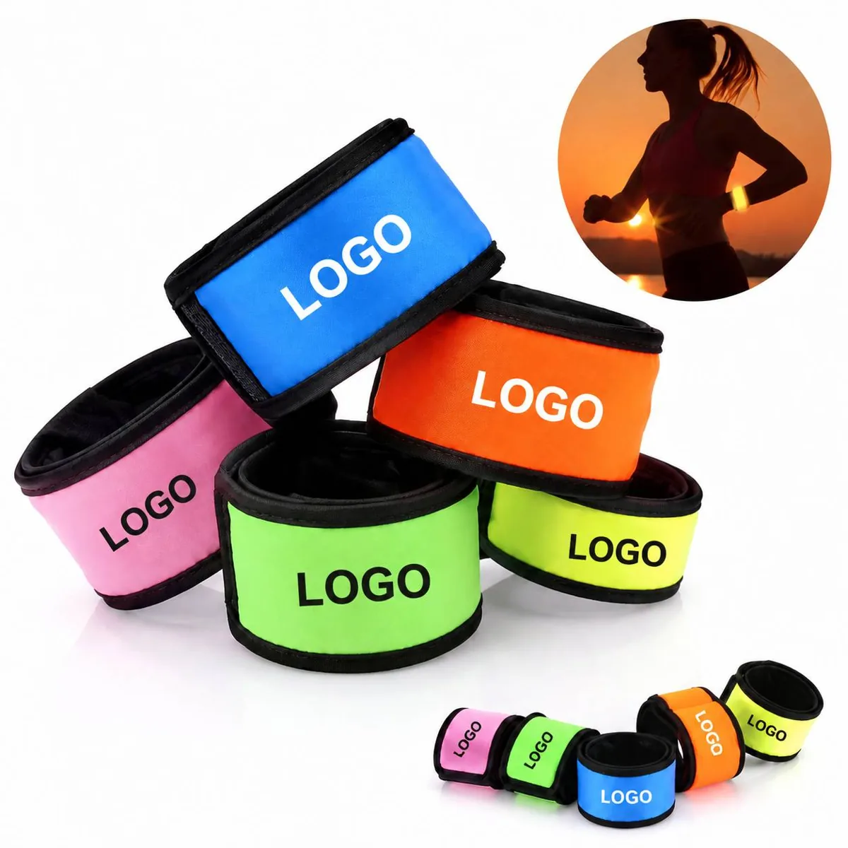 360 Ultra Bright LED Wristbands 3 Modes Night Running