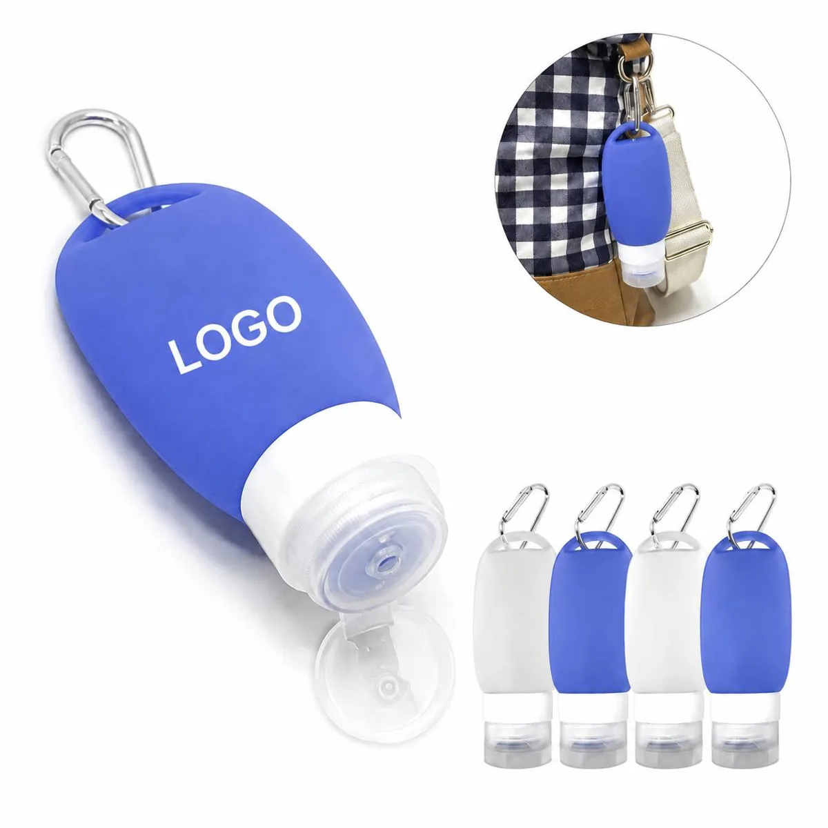 Leakproof Travel Bottles Set Refillable Toiletry Containers
