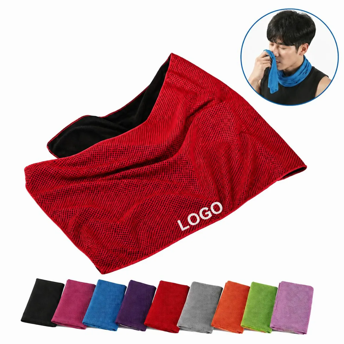 Custom Full Print Sports Cooling Towel