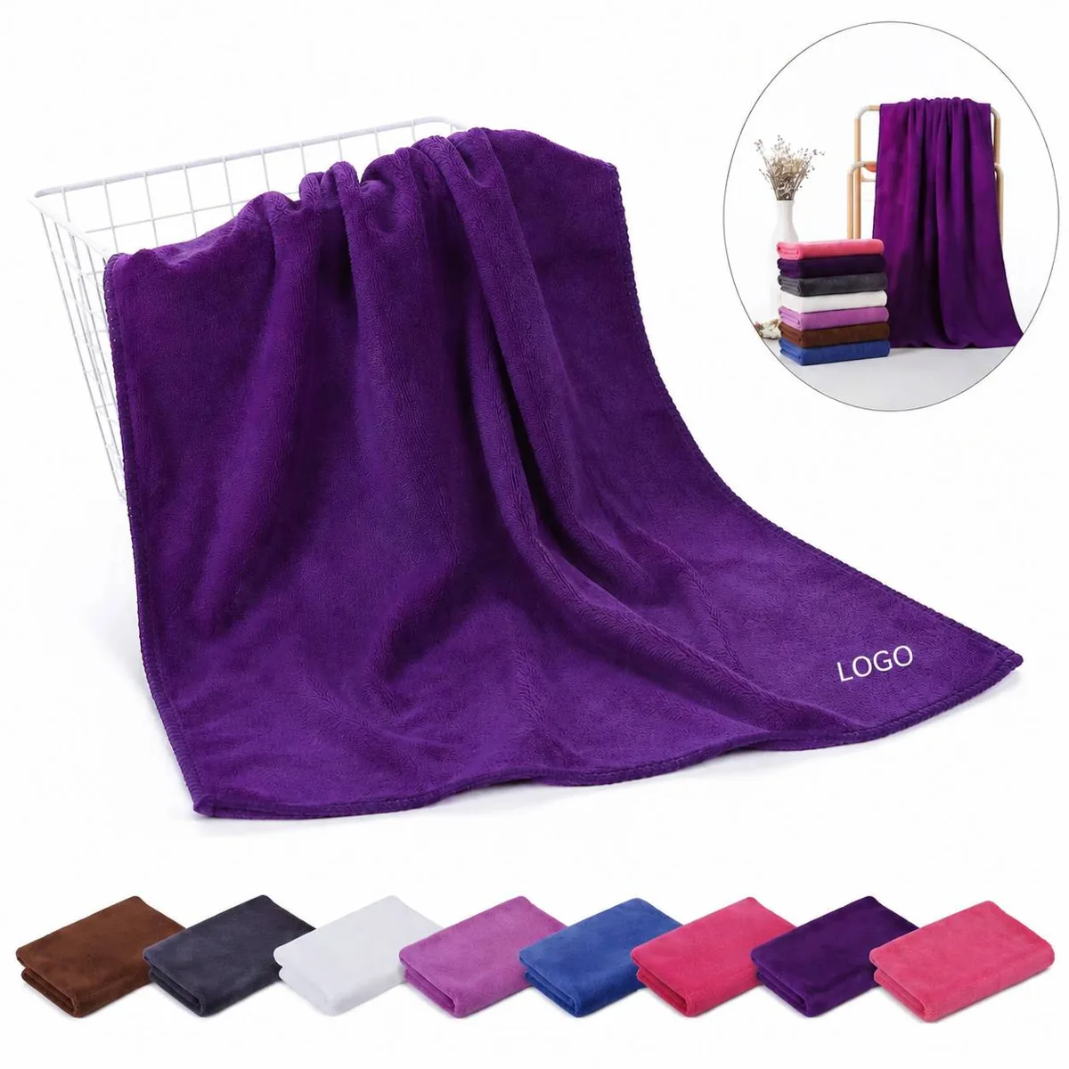 Premium Microfiber Automotive Drying Cloth, High-Absorbency