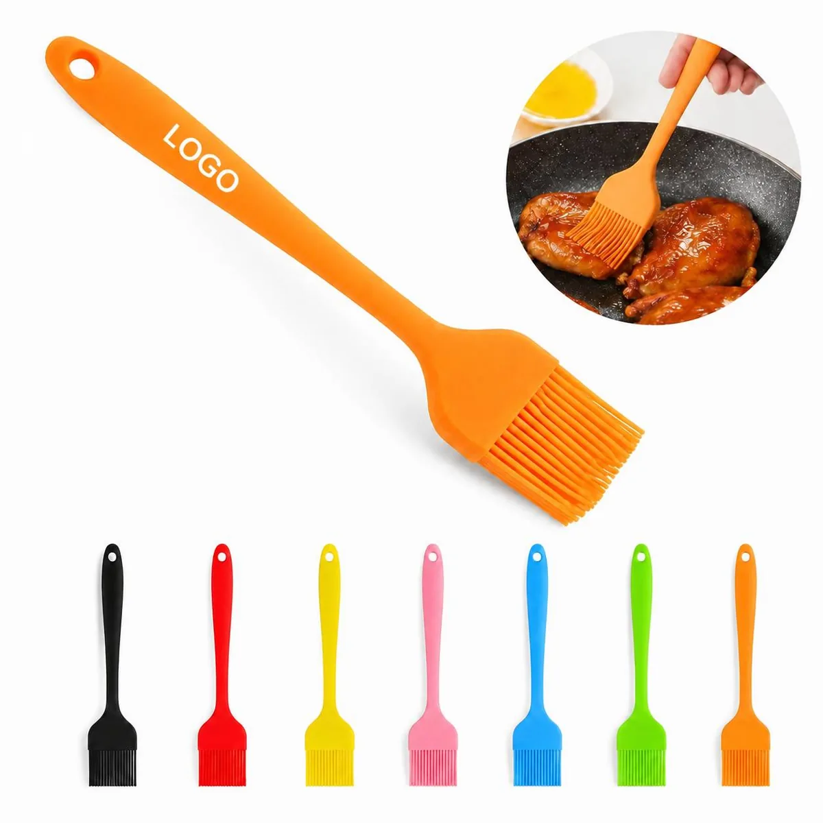 Premium Silicone Basting Brush Food Grade Heat Resistant