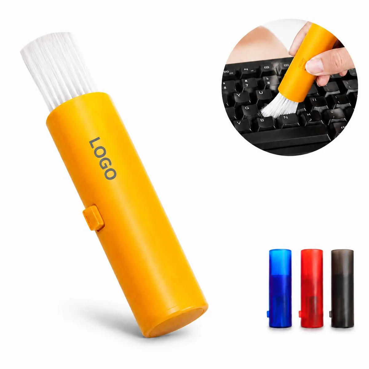 Retractable Keyboard Dust Brush Portable Computer Cleaner