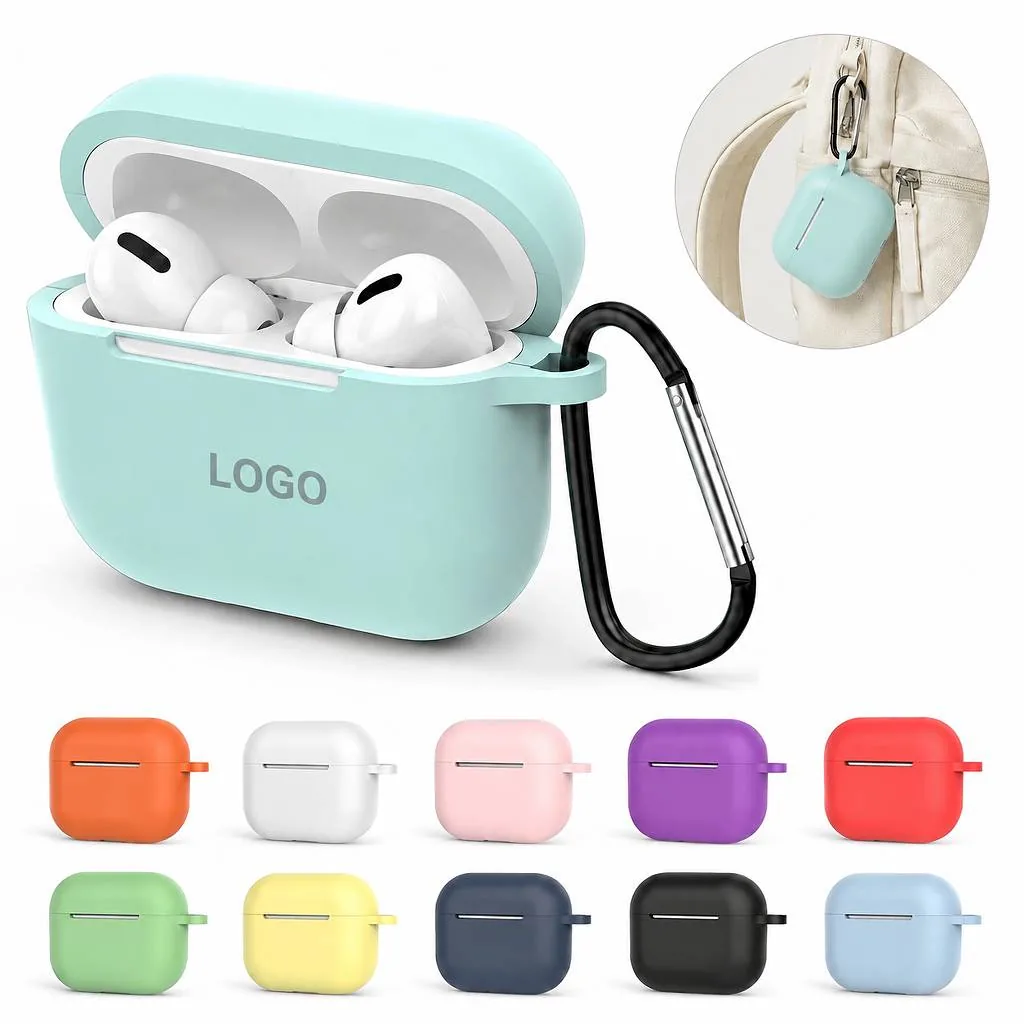 Silicone Cover for Earbud Charging Box, Dust Resistant