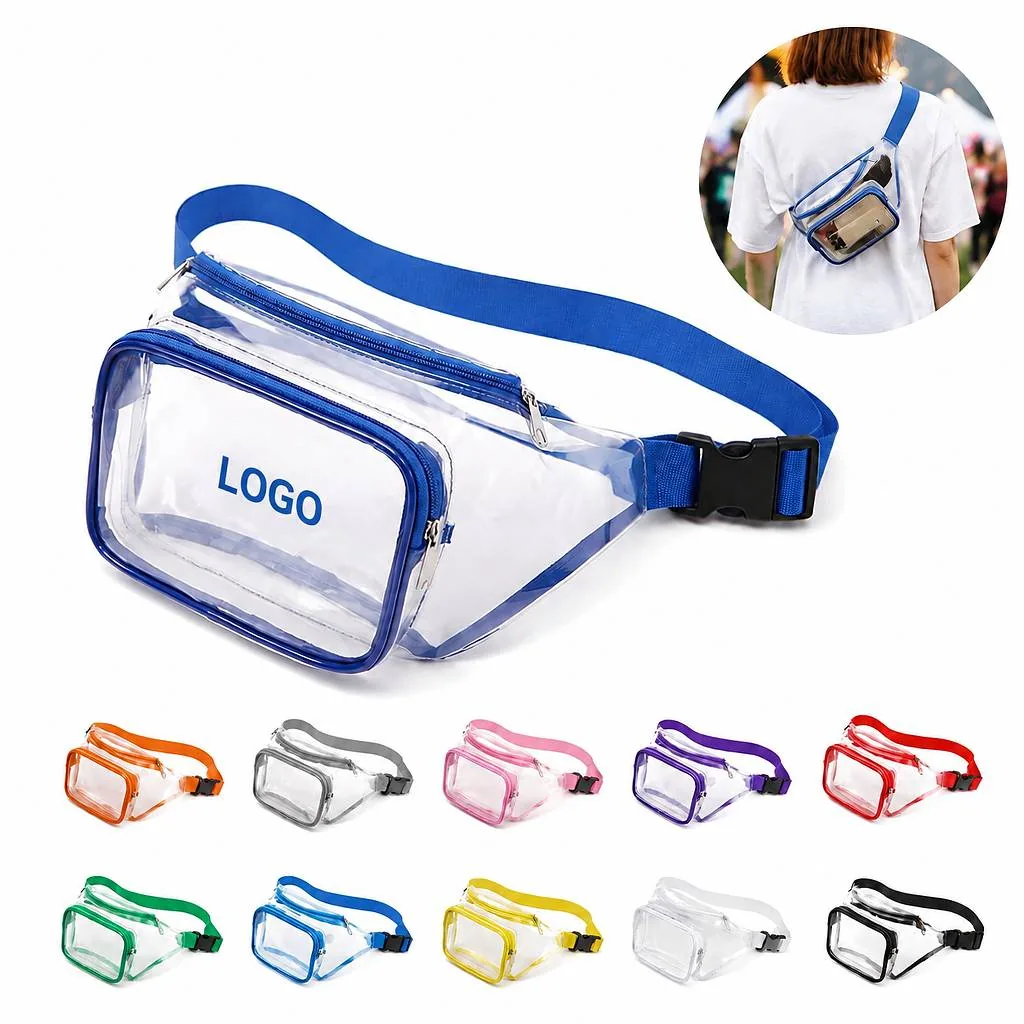 Clear Waist Pack for Venue Security Checks
