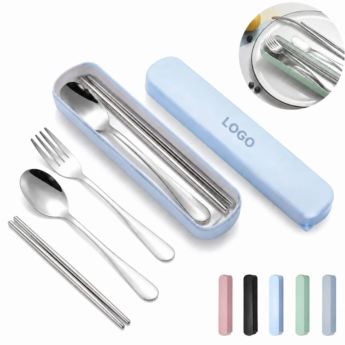 Custom Stainless Steel Cutlery Set for Promotional Gift
