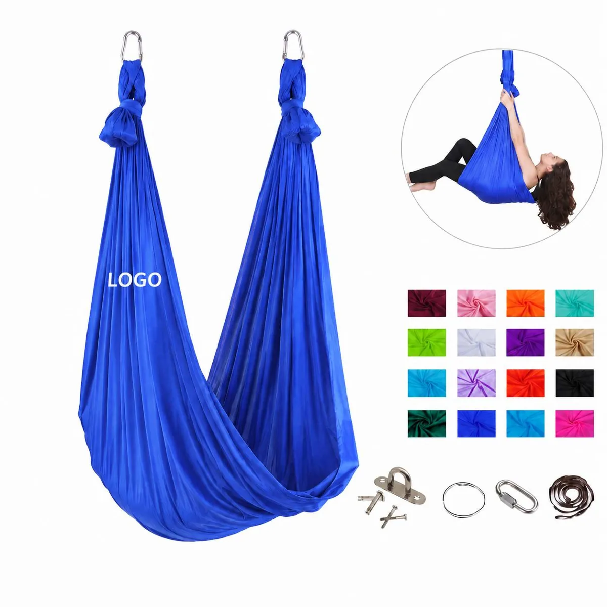 Kids Youth Stretchable Yoga Hammock for Balance