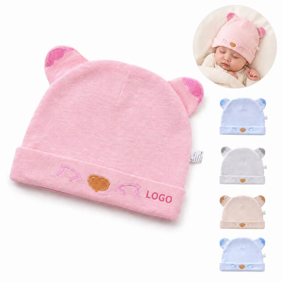 Cozy Unisex Baby Knit Beanie for Winter Warmth