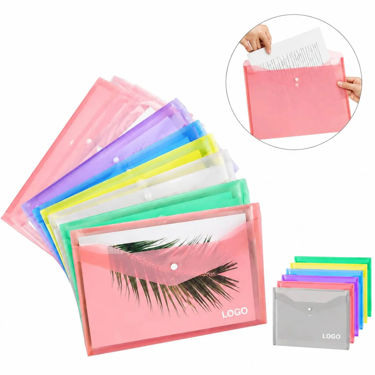 Sturdy Document Mailer Envelope with Flap Closure for Legal