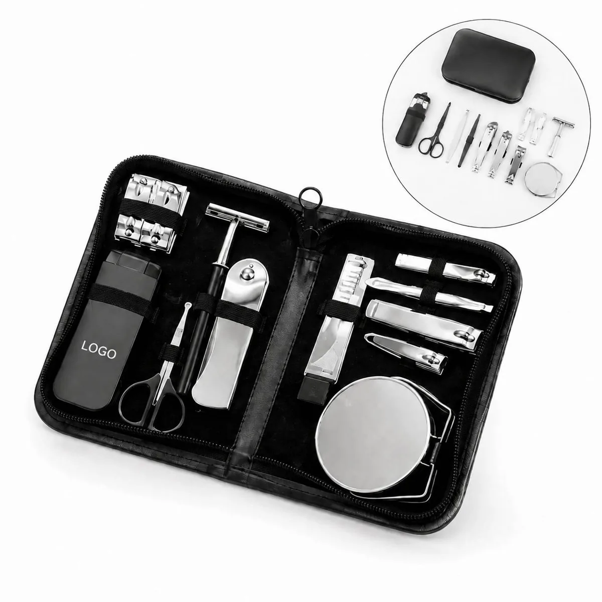 Men's 9-in-1 Premium Grooming Set Beard, Hair, Nose & Ear