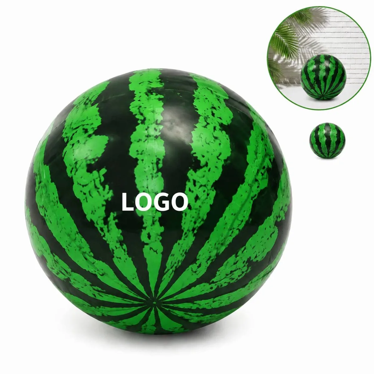 Inflatable Watermelon Pool Ball for Kids Beach Outdoor Play