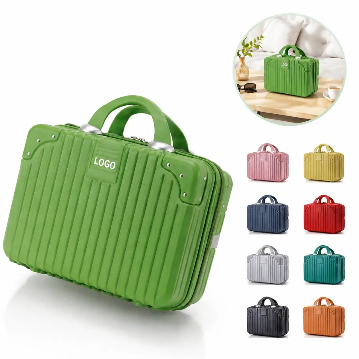 Vintage Suitcase Mini Gift Box Novelty Container with Handle