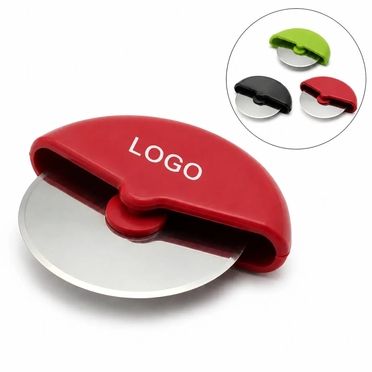 Stainless Steel Pizza Wheel Cutter for Effortless Slicing