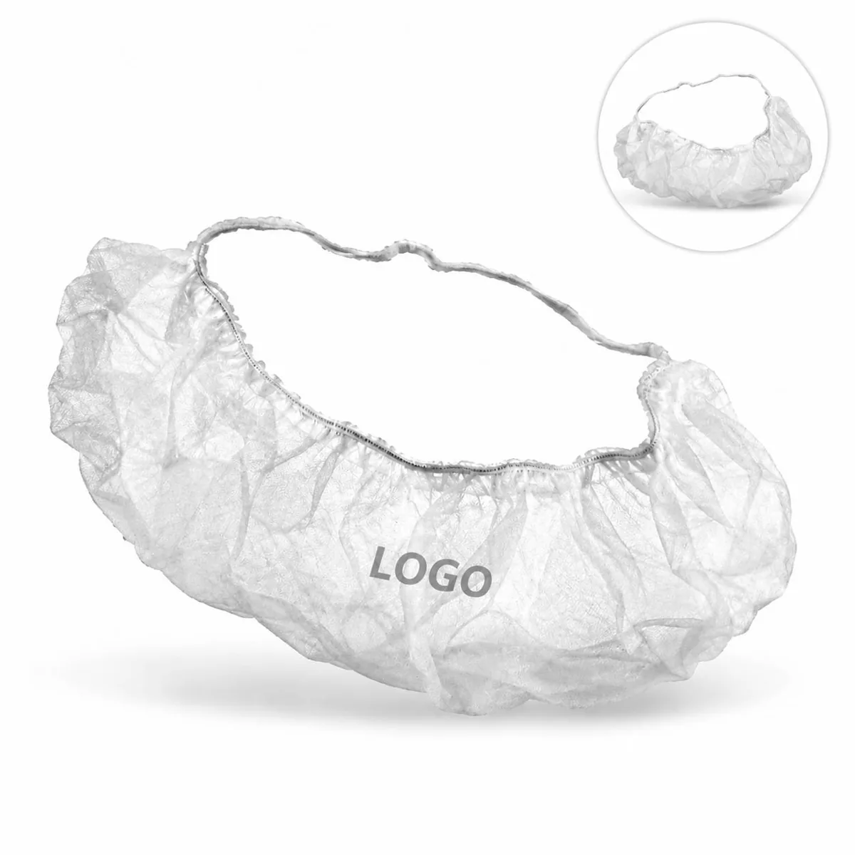 Disposable Facial Hair Guard for Work, Breathable Non Woven