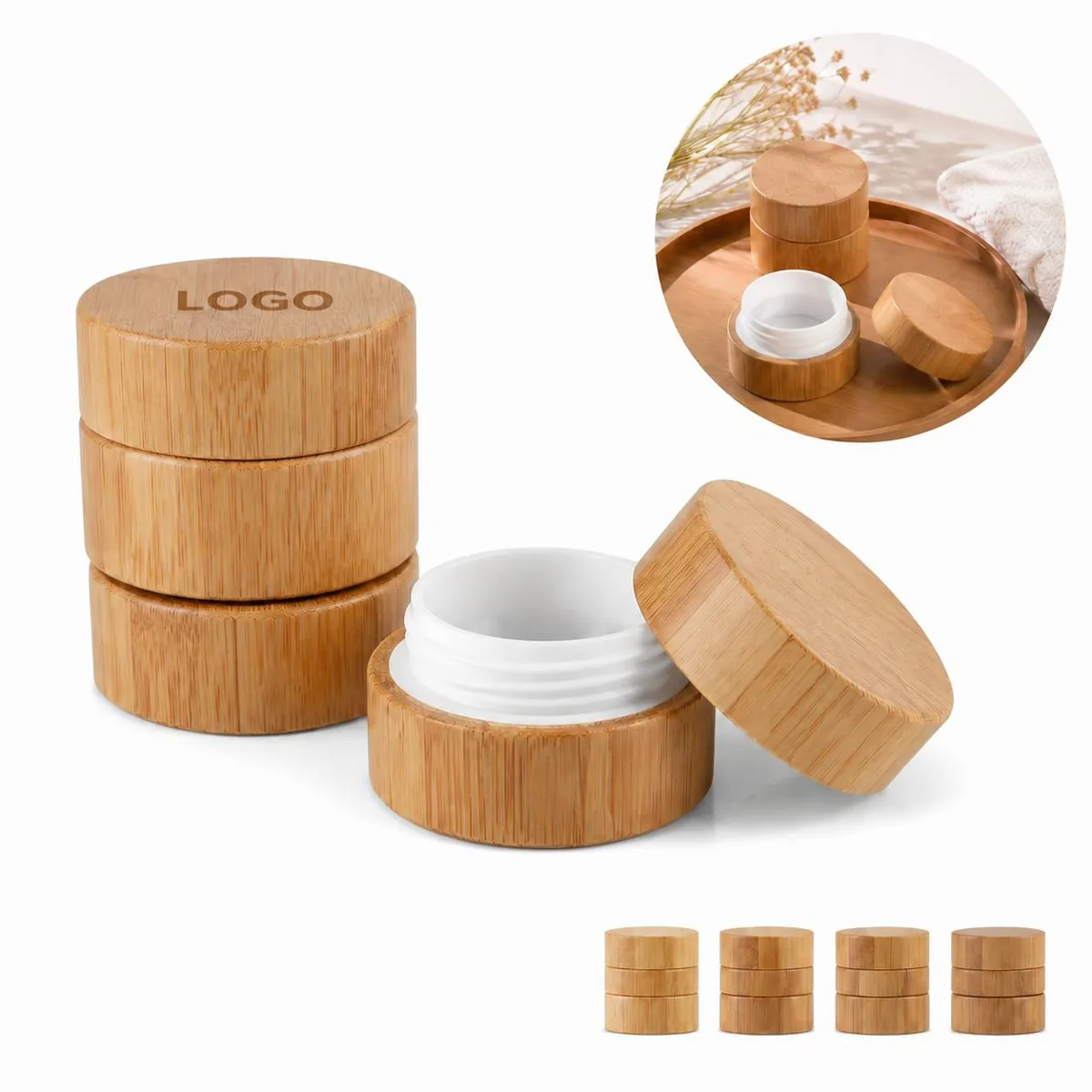Wooden Mini Storage Box for Jewelry with Airtight Seal