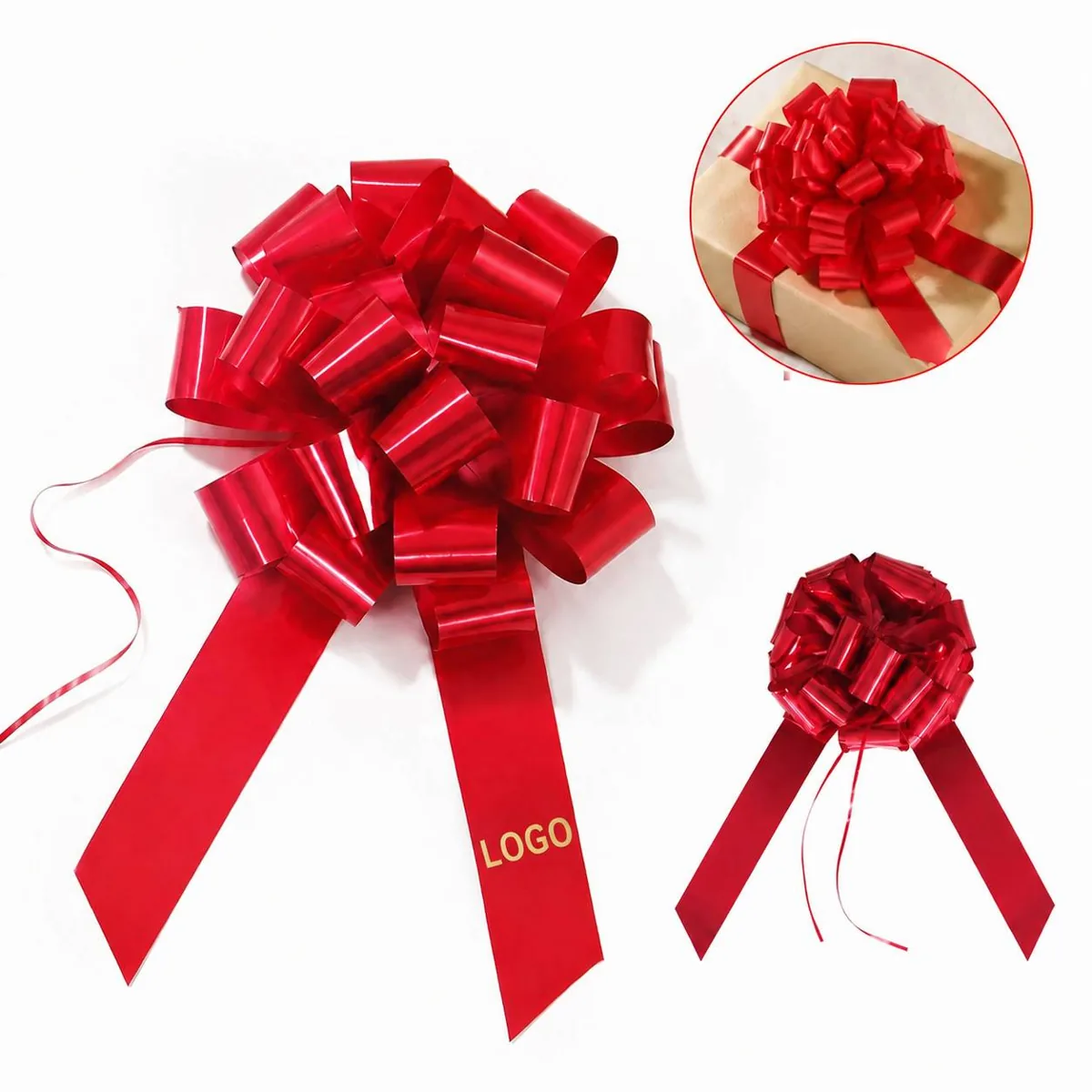 Elegant Satin Craft Bow for Gift Giving and Home Decor