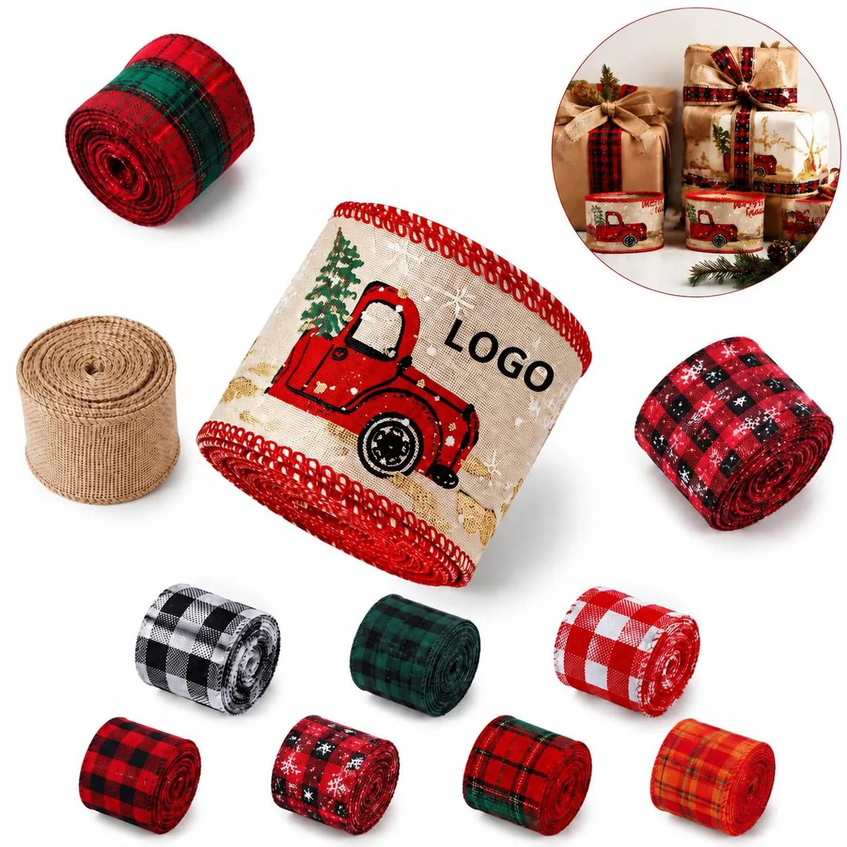 Eco Friendly Natural Jute Ribbon for Gift Wrapping Crafts