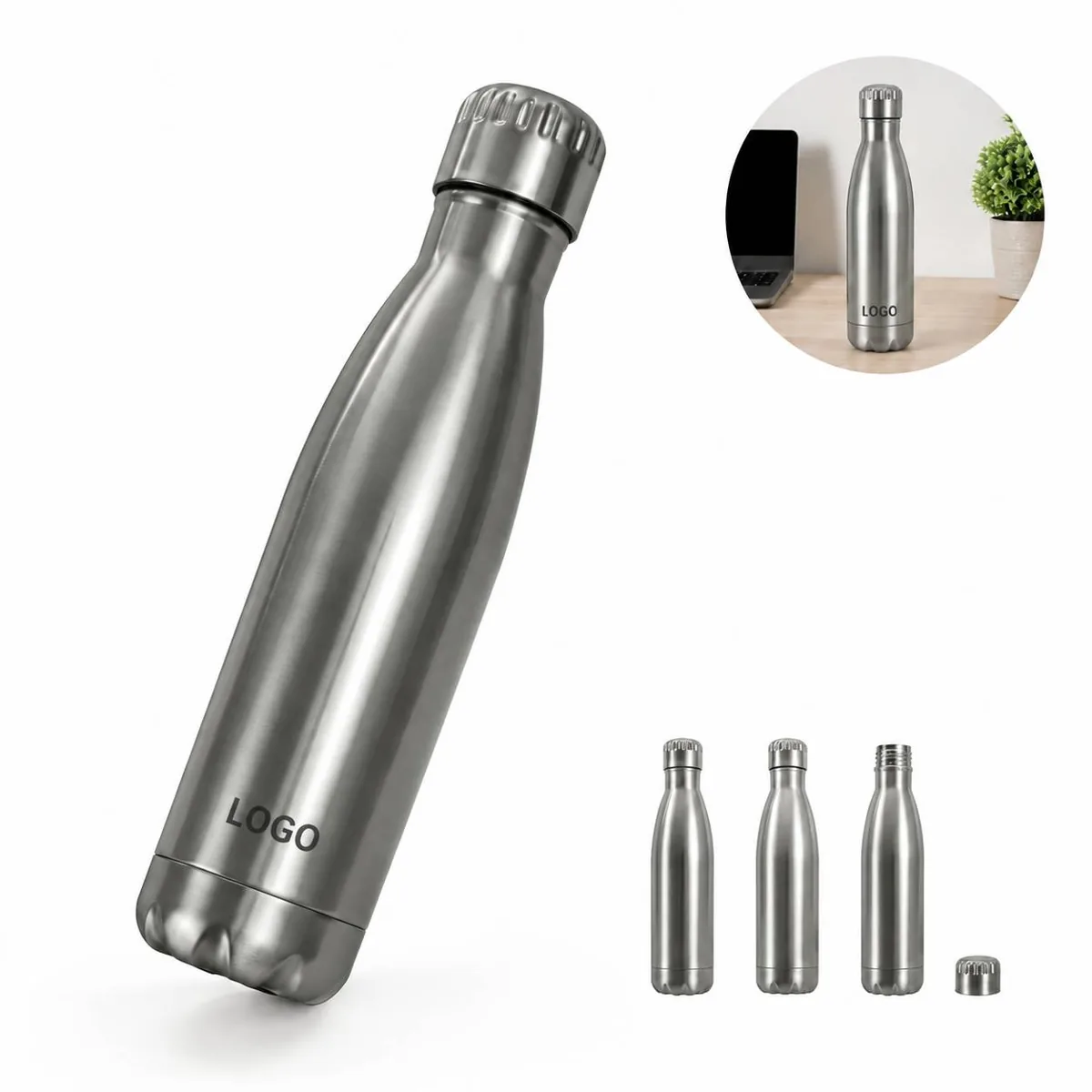 304 Stainless Steel Water Bottle Insulated Leak Proof
