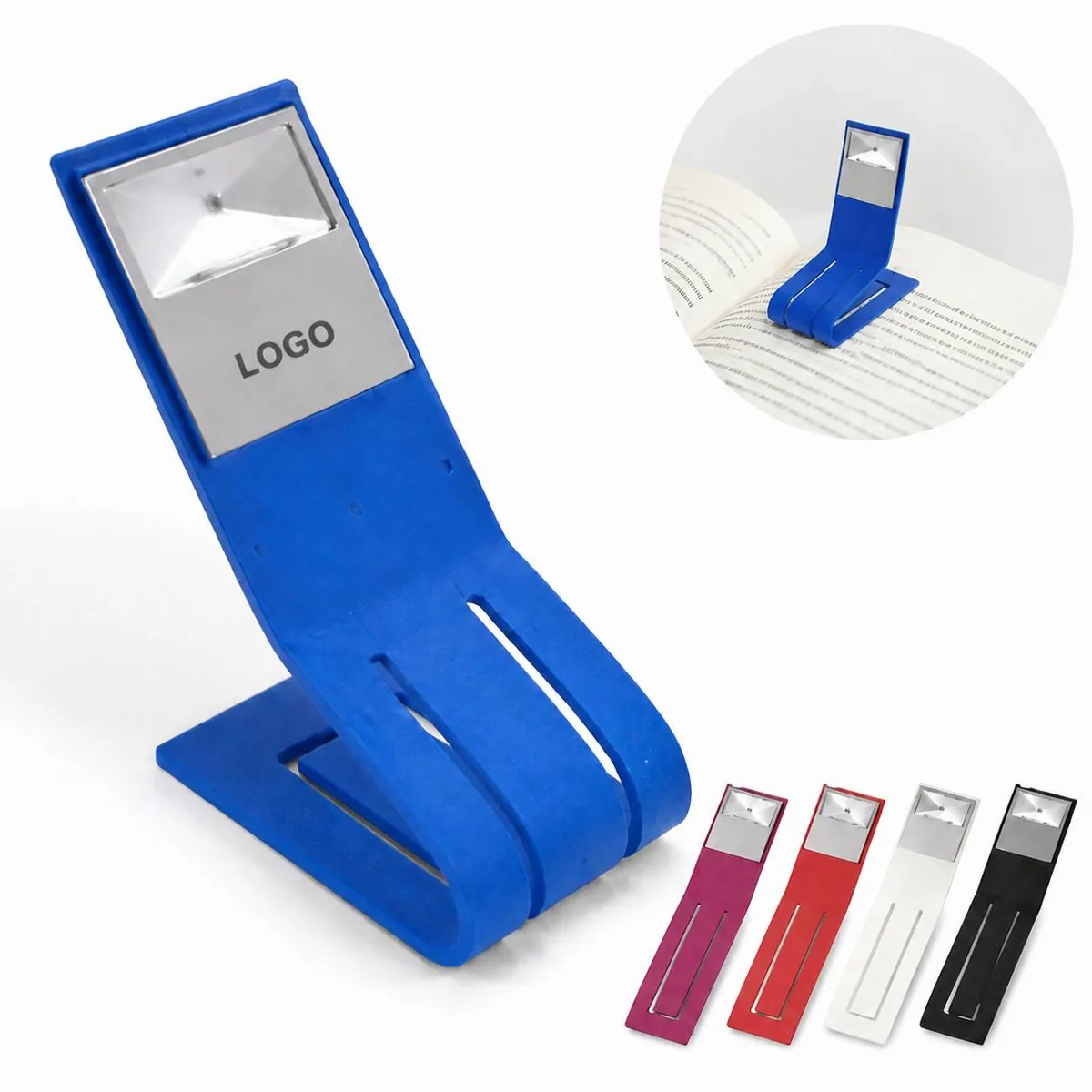 Customizable Mini Book Lamp LED Reading Light with Flexible