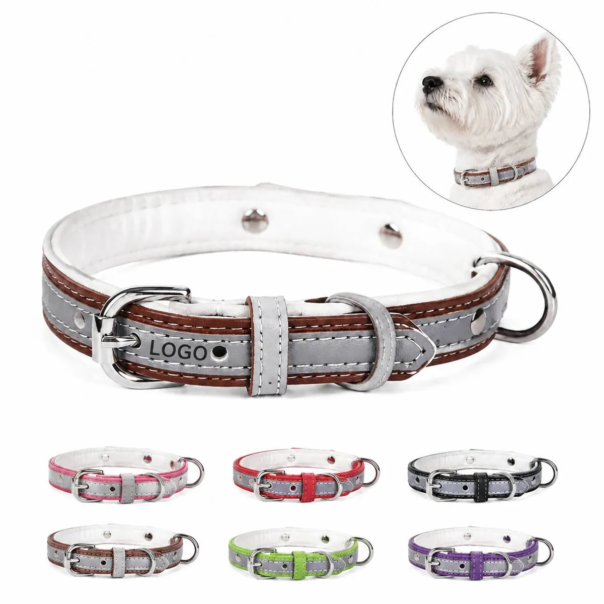 Custom Sublimation Pet Collar Blank, Soft Microfiber