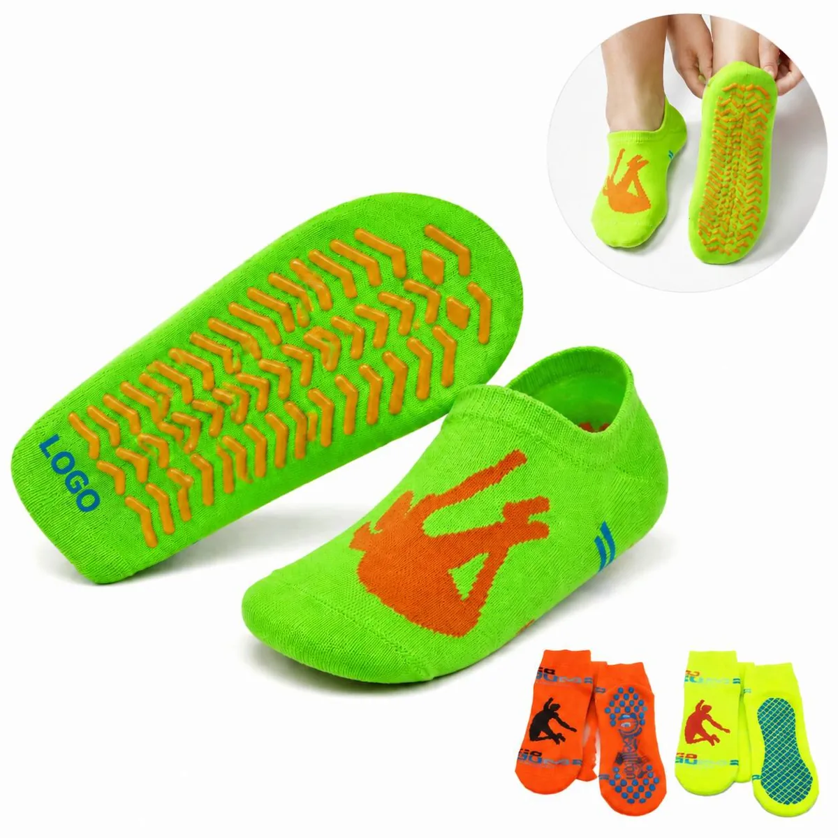 Grip Dot Non Slip Yoga Socks for Women and Men