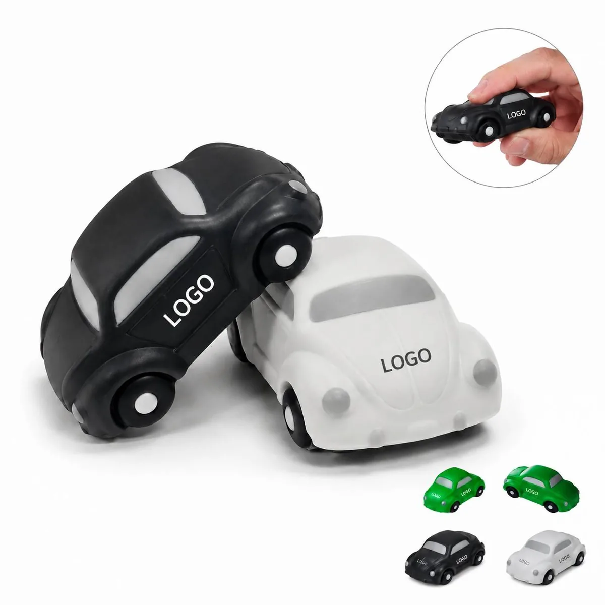 Car Shaped Stress Relief Squeeze Ball for Anxiety Relief