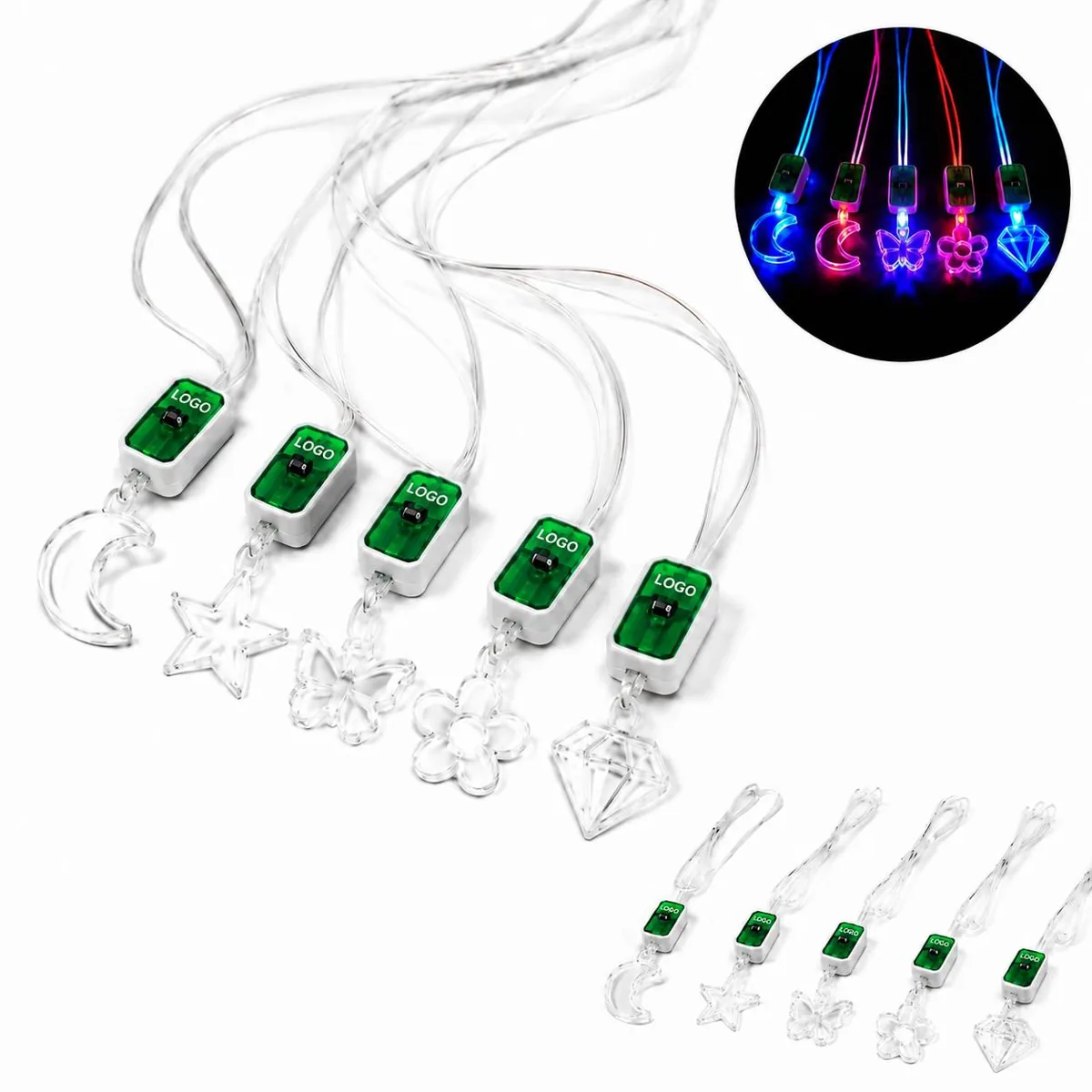 Glow Neck Strap for Events, Night Safety, and Outdoor Use