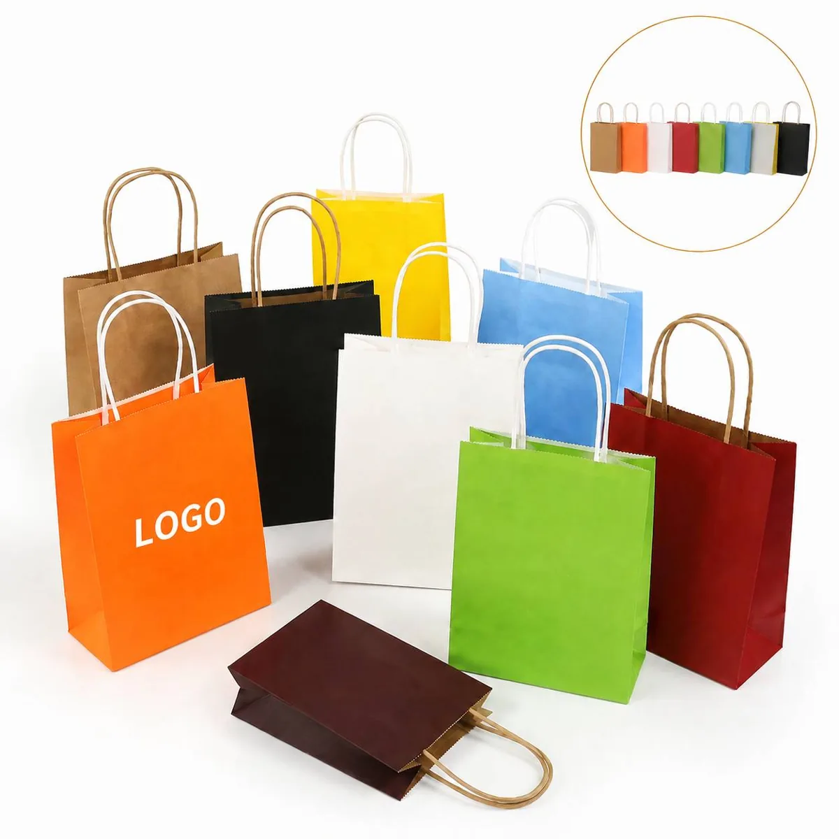 Large Paper Gift Bags with Chevron, Dot & Stripe Designs