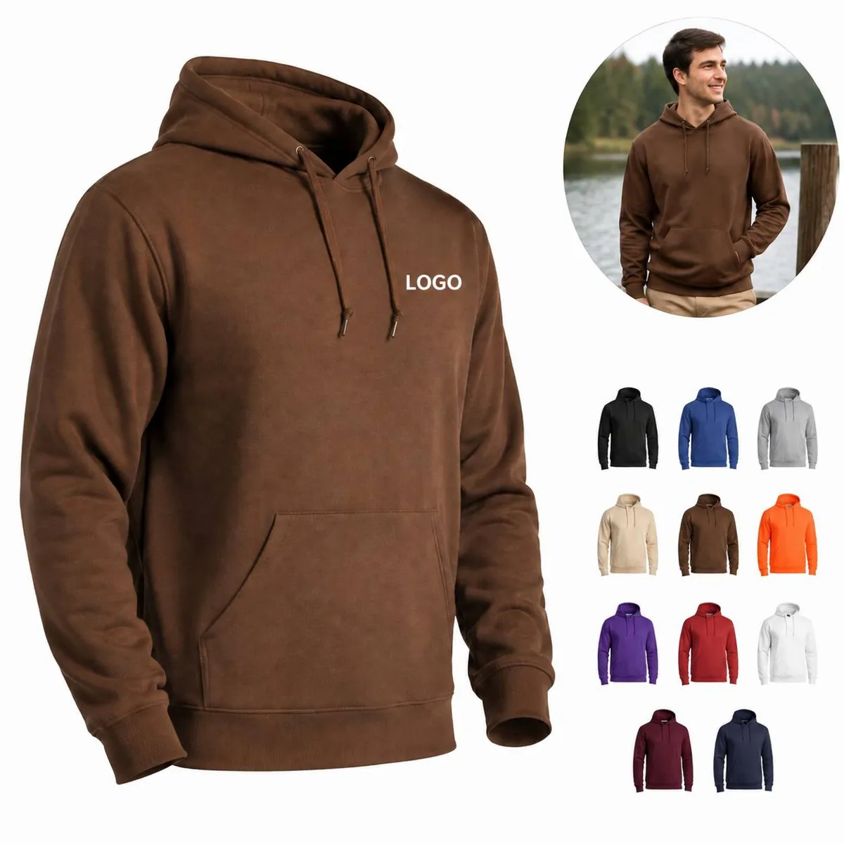 Premium Soft Fleece Hoodie for Active & Everyday Wear