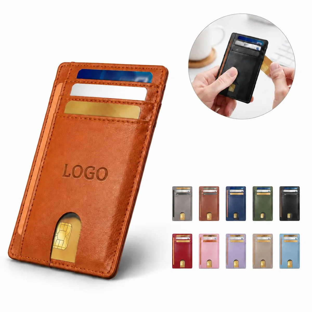 Slim RFID Blocking Card Holder