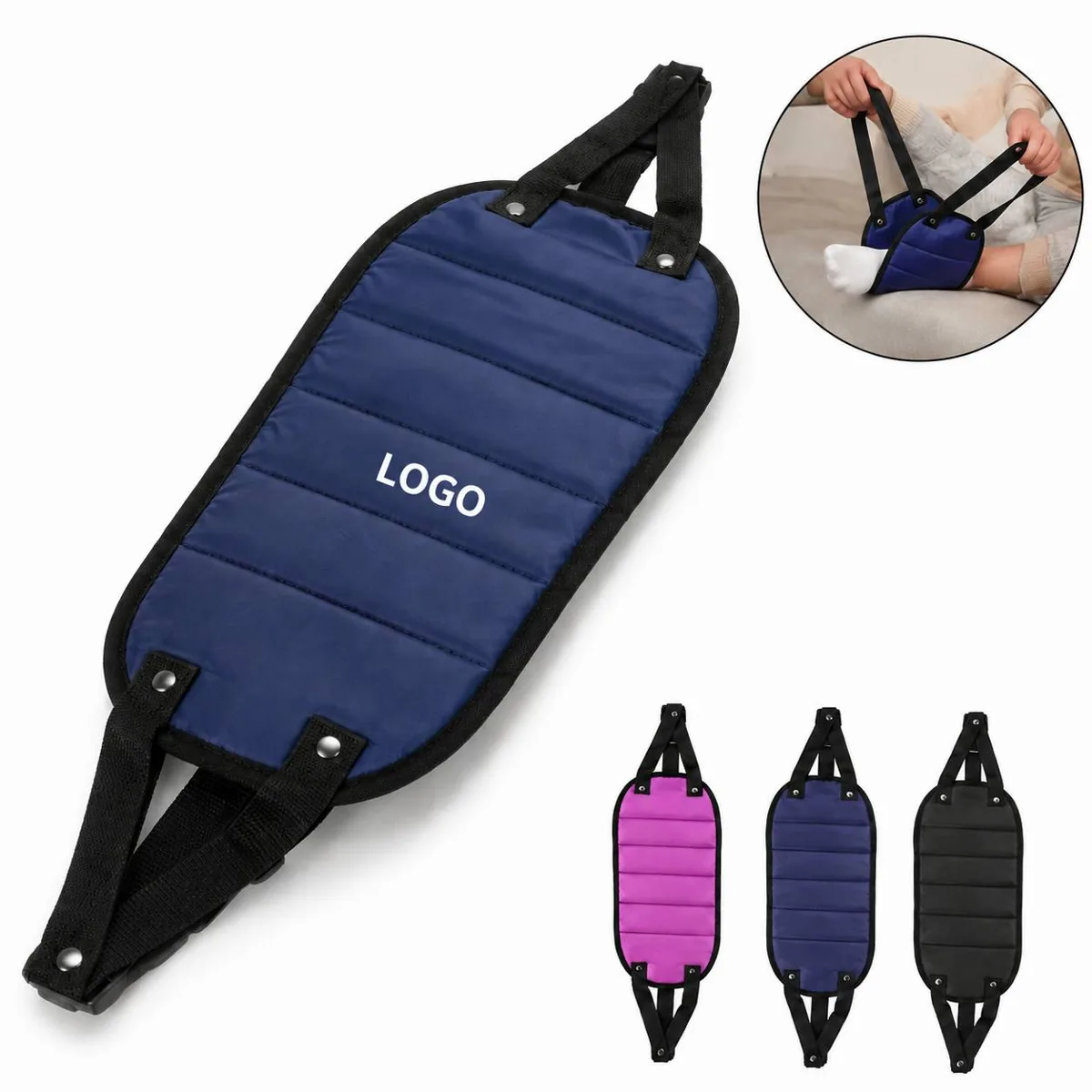Portable Flight Foot Sling with Memory Foam