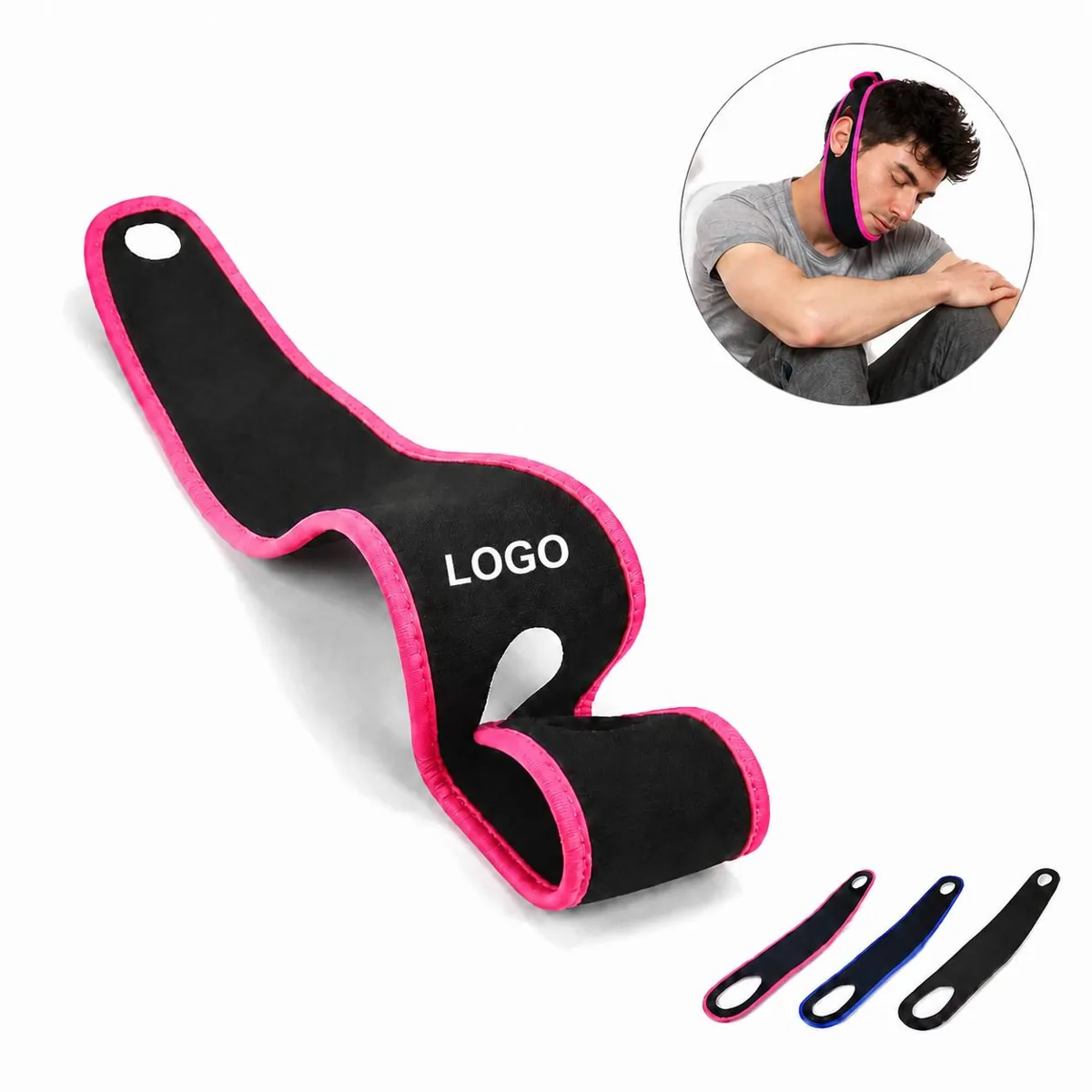 Custom Logo Anti Snoring Chin Strap for Quiet Sleep