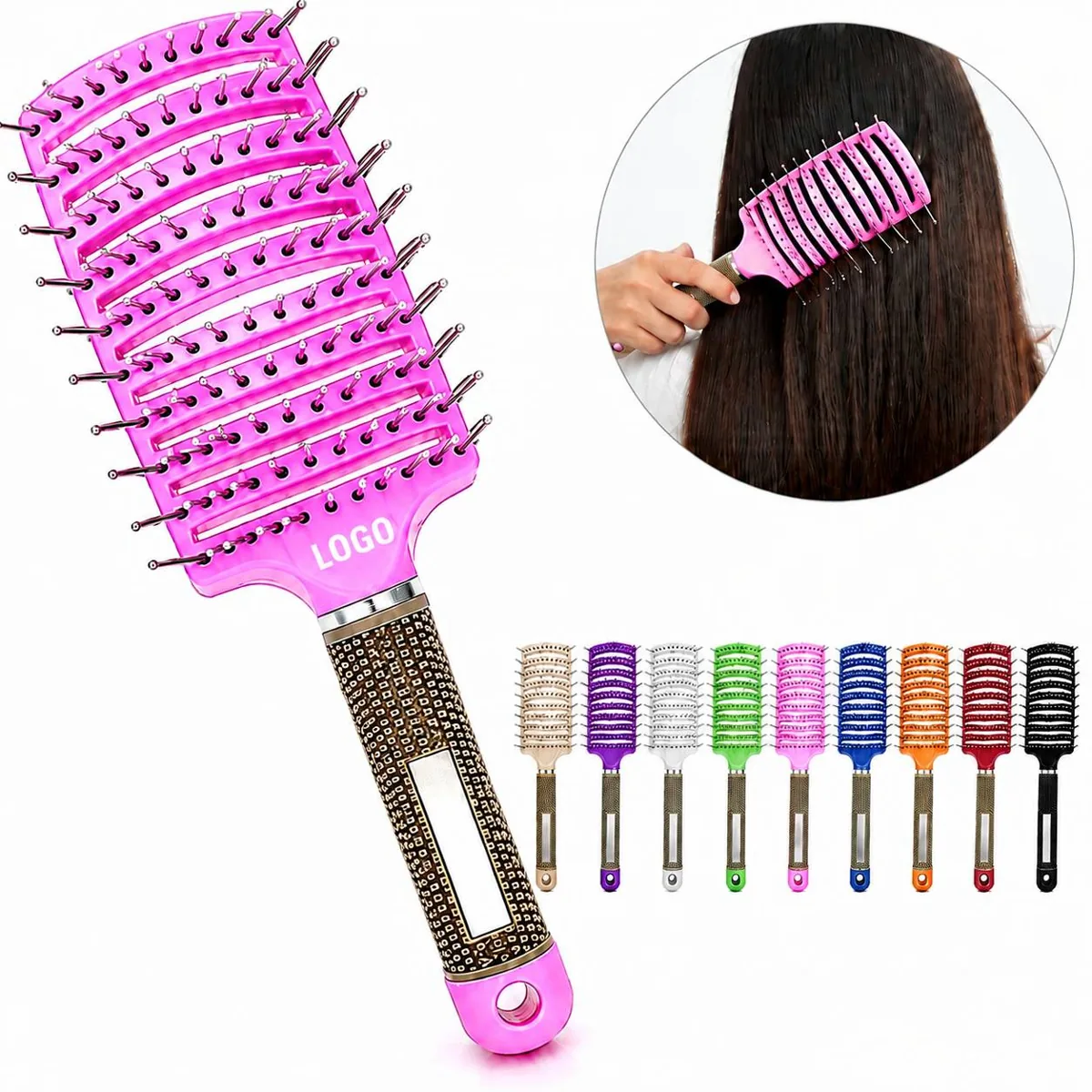 Nylon Scalp Massage Comb for Relaxation & Blood Circulation