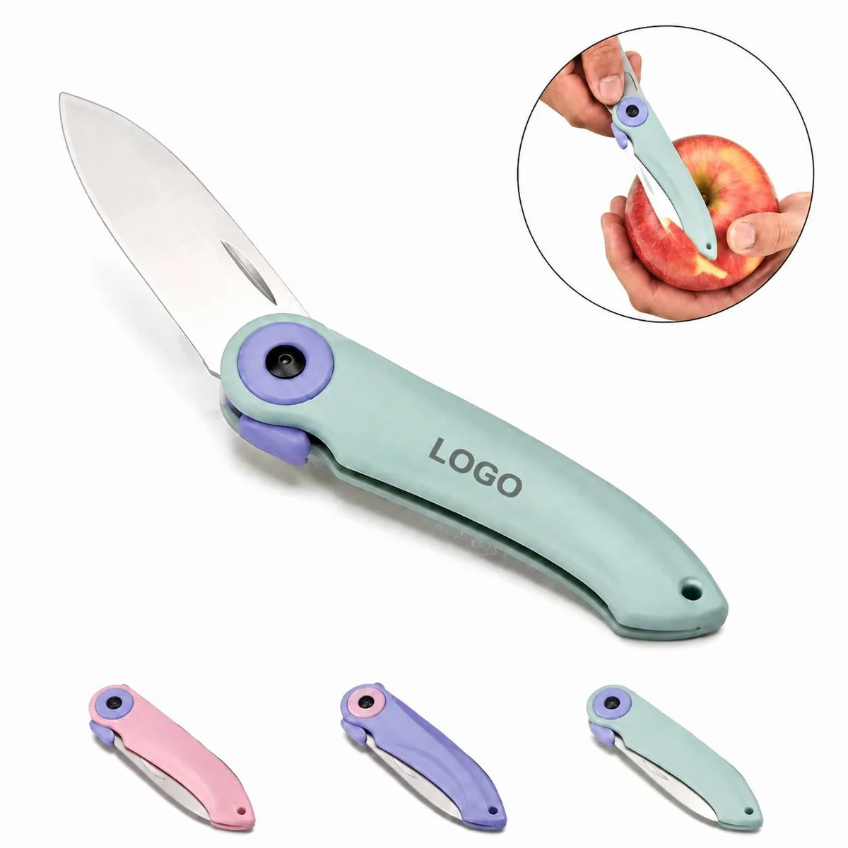 Portable Folding Knife 304 Stainless Steel with Food-Grade