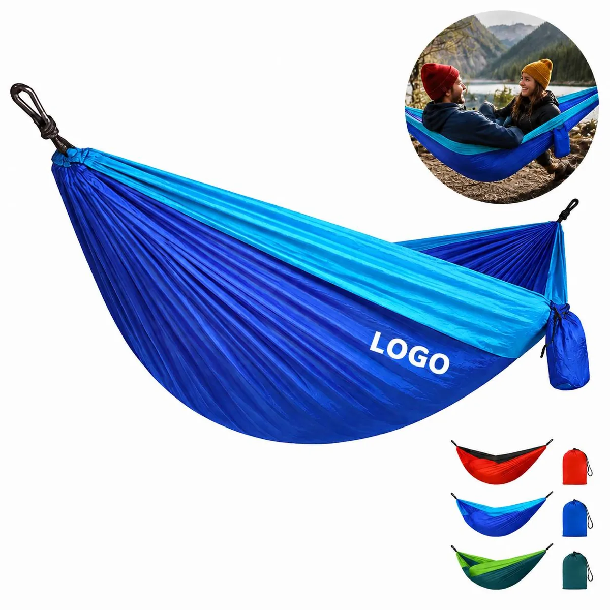 Ultralight Double Camping Hammock 500lbs Capacity
