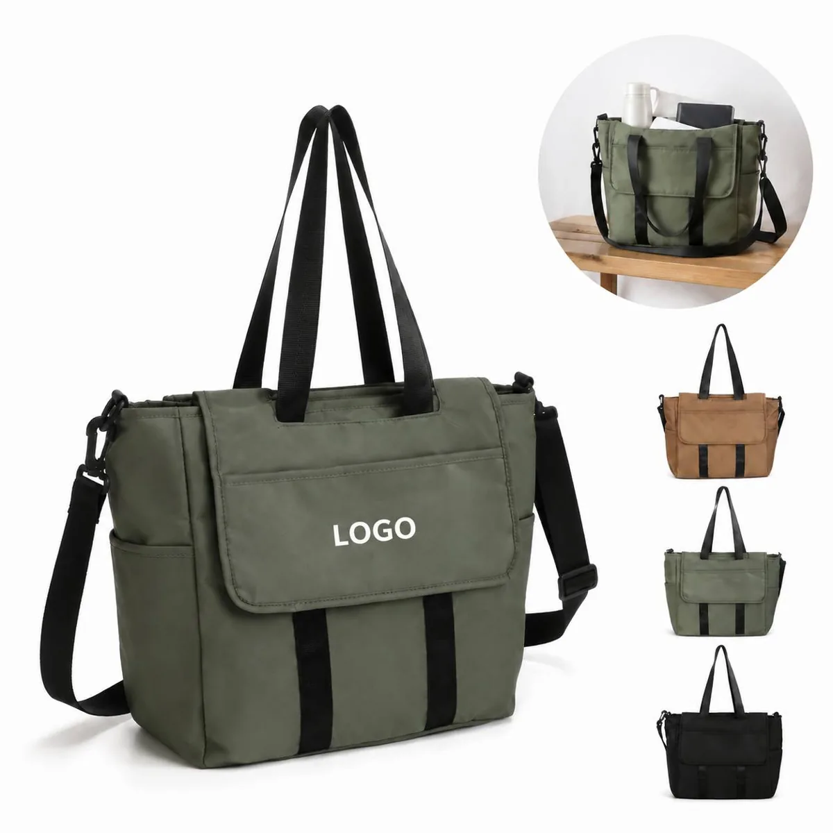 Lightweight Multifunctional Travel Crossbody Sling Bag