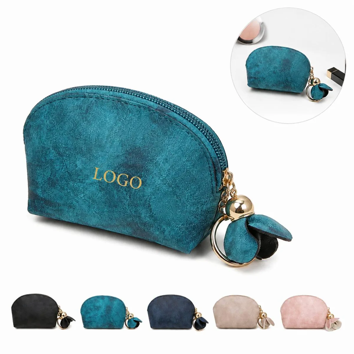 Compact Student Wallet Organizer with Coin Purse