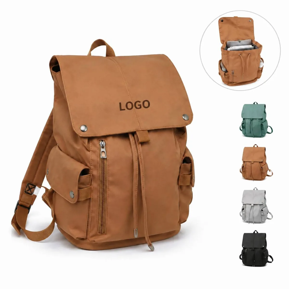 Foldable Waterproof Oxford Backpack for College Students