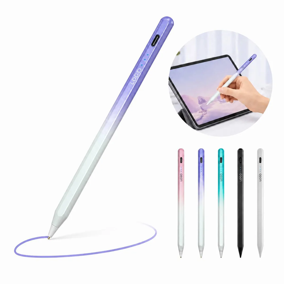 Rechargeable Precision Stylus Pen for All Touch Screens