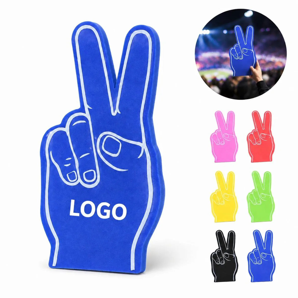 Custom Cheerleading Gloves EVA Foam Hand Props for Sports