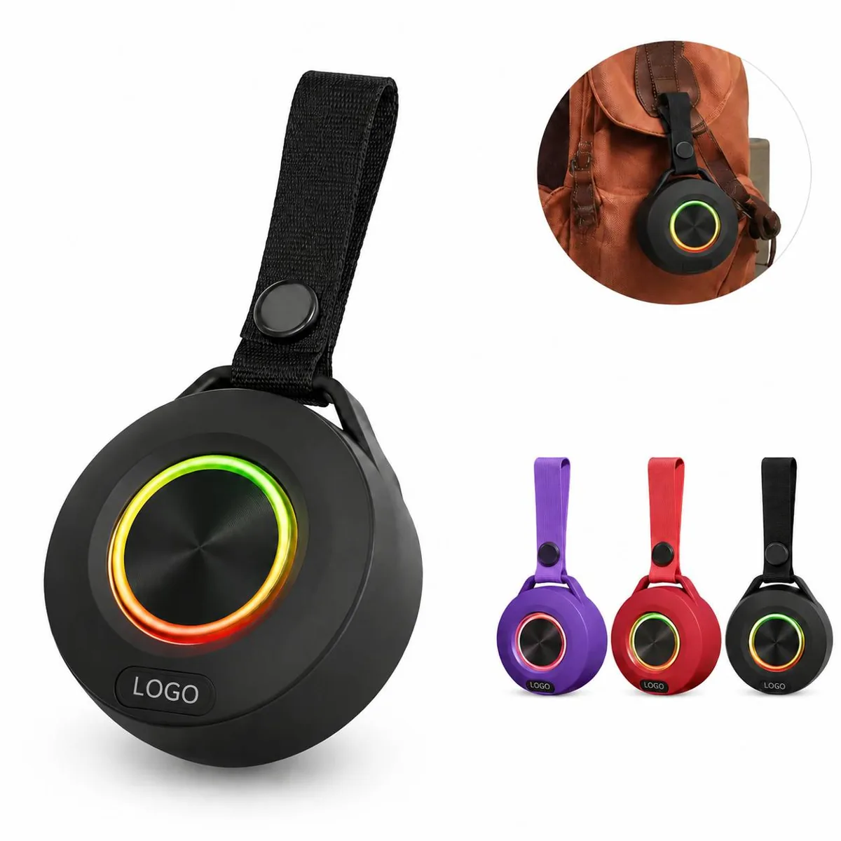 Waterproof Portable Wireless Speaker with Deep Bass