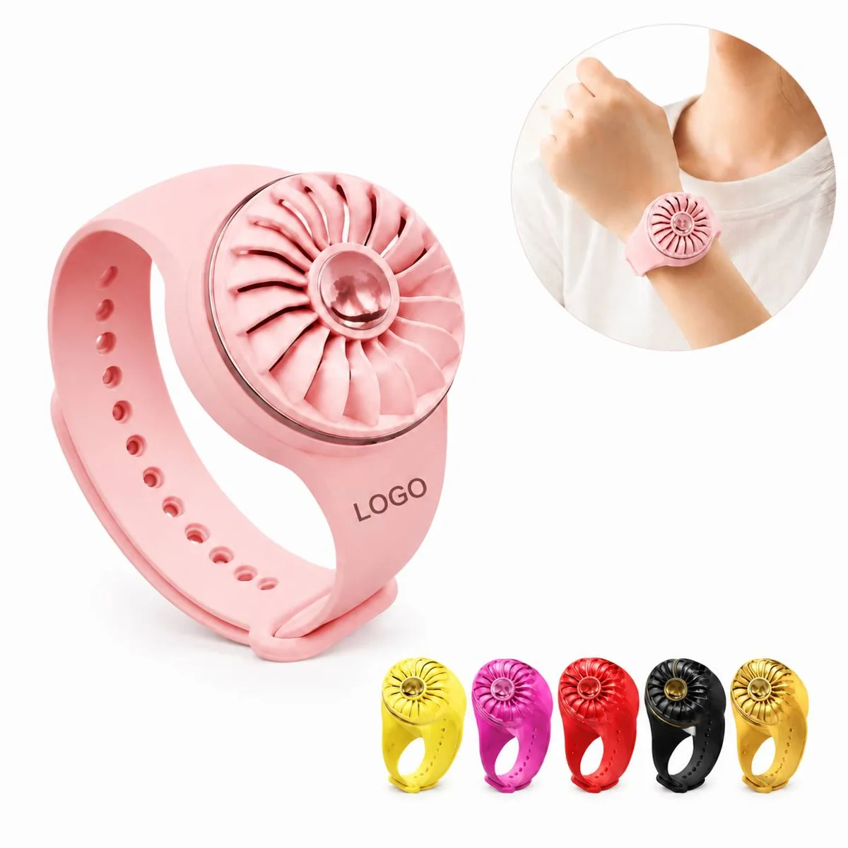 Natural Essential Oil Mosquito Repellent Wristbands