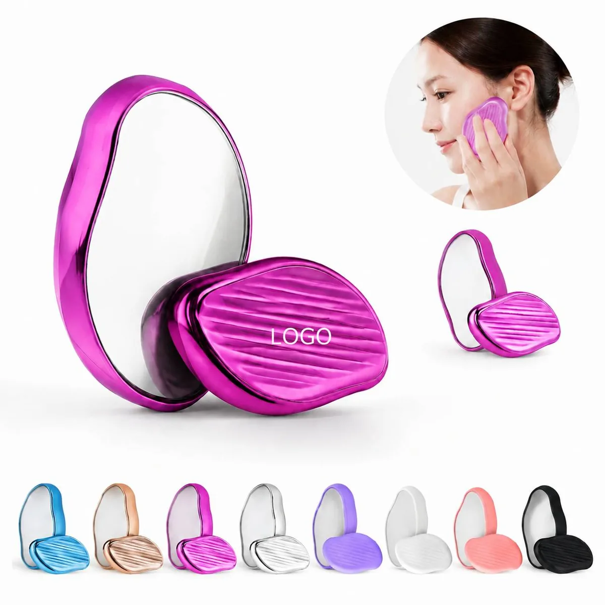 Gentle Crystal Hair Removal Stone for Smooth Skin