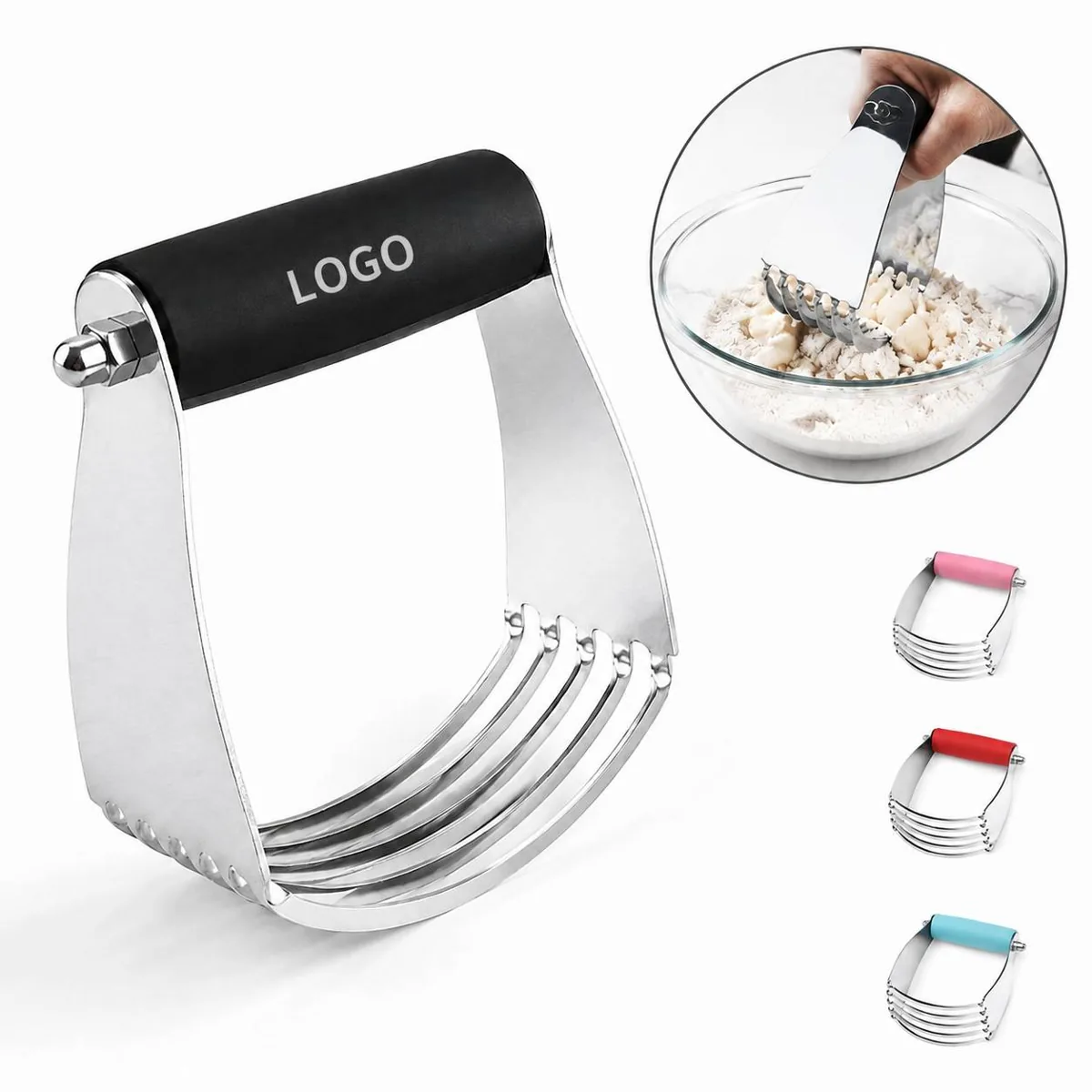 Stainless Steel Dough Blender for Flaky Biscuits