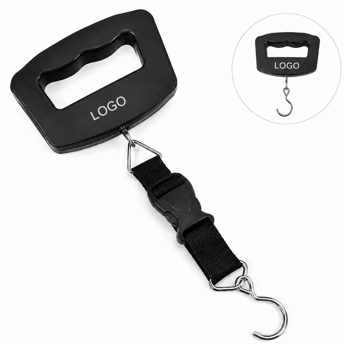 Digital Luggage Scale 110lb/50kg Portable Travel with Tare
