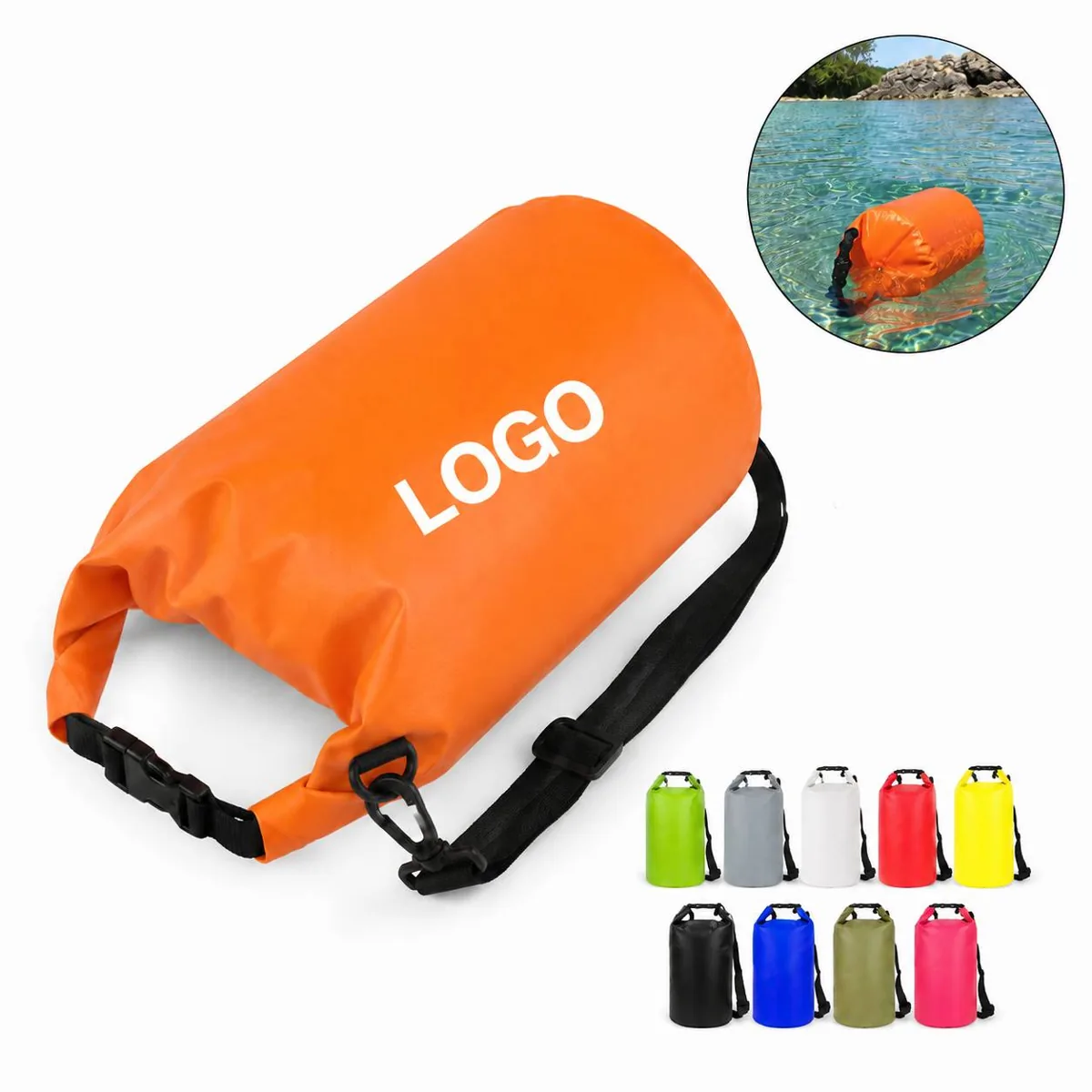 Heavy Duty Waterproof Floating Dry Bag for Outdoor Water