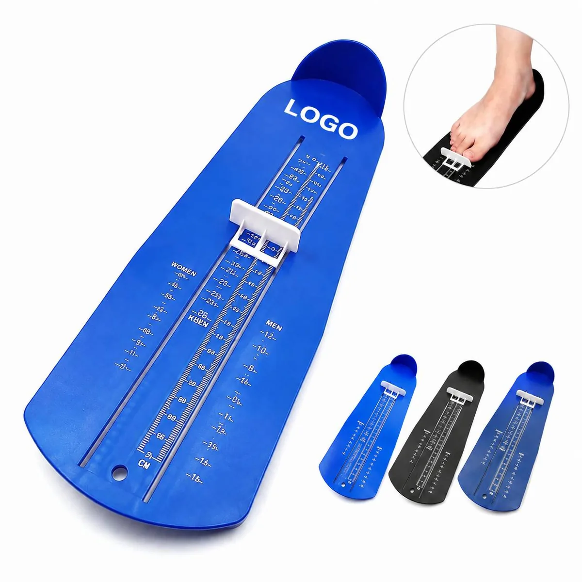 Foot Measuring Tool Shoe Sizer for Kids Adults Accurate