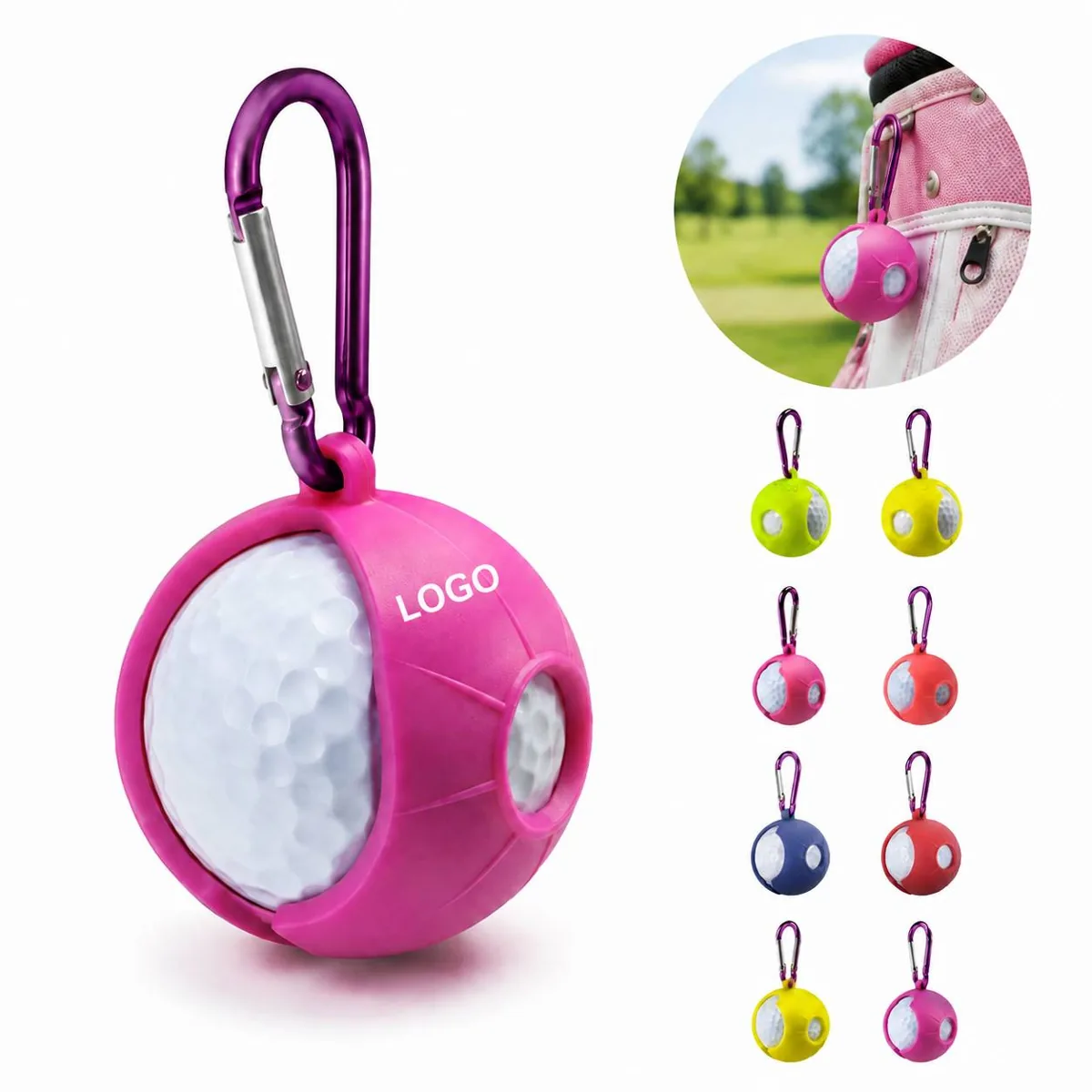 Personalized Silicone Golf Ball Protector Covers